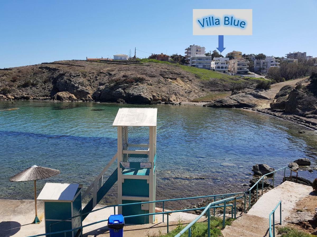Blue. Two Storey House, 100 Meters From Sea * Rafina (Attica)